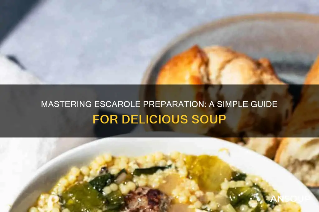 Master Escarole Soup: Clean Greens & Banish Bitterness Guide